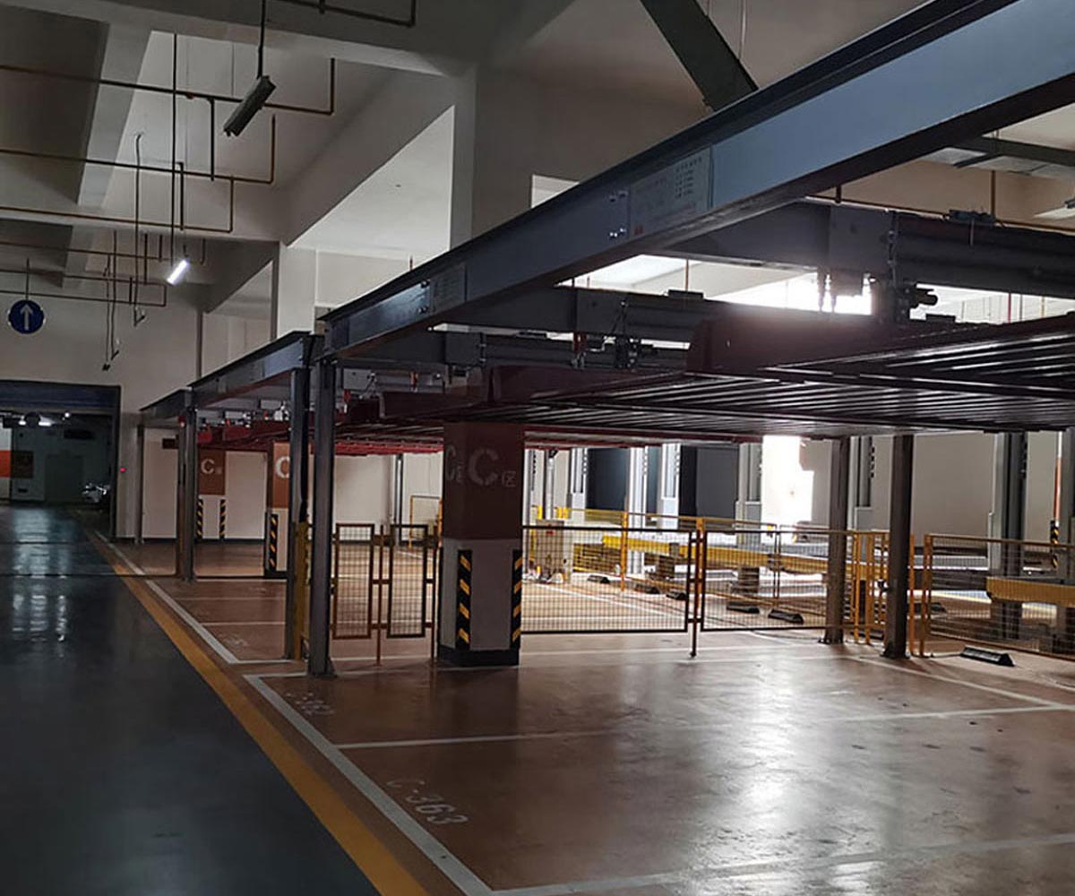 南充上下升降立體車庫草莓影视在线观看設備安裝