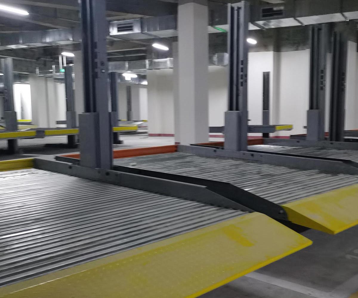 肅南雙柱機械立體車庫二手