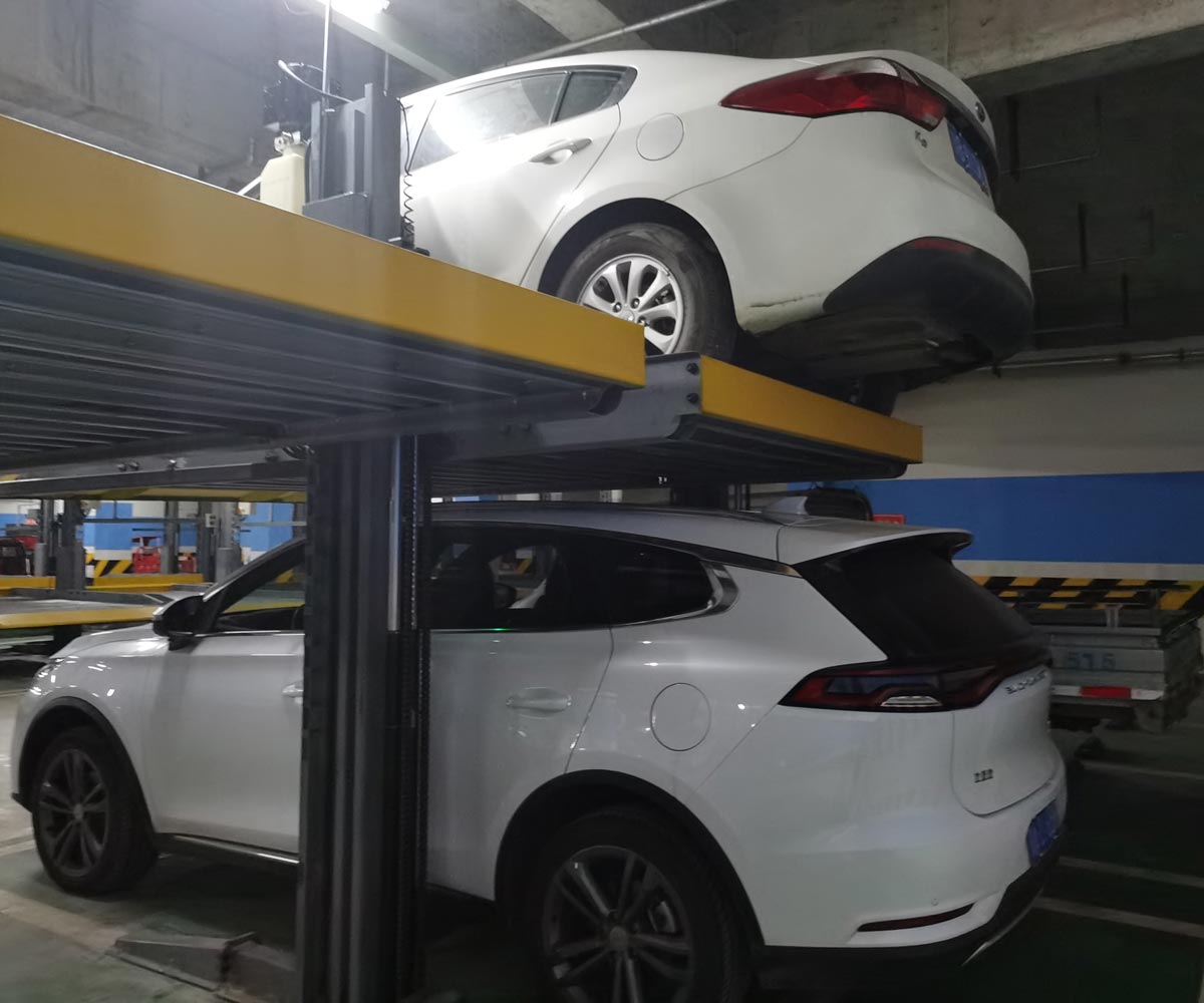 張家川兩柱簡易升降式立體車庫